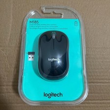 Logitech M185 Wireless Mouse with USB Receiver