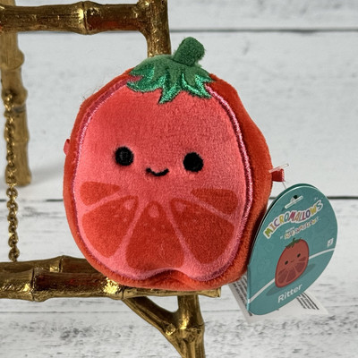 Squishmallows Ritter the Tomato Micromallow with Tag Soft Mini Plush New