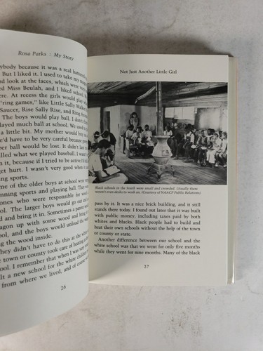 Rosa Parks: My Story SIGNED, 1st Edition, 3rd Printing (1992, Hardcover) Ticket - Imagen 16 de 19