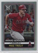 2020 Topps Big League Award Winners Rainbow Foil 77/100 Mike Trout #283 2d8