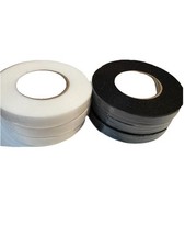 Iron On Hemming Tape 3 White 3 Black Rolls