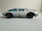 Vintage 1971- PIT CREW CAR -HOT WHEELS-RARE-ORIGINAL LOOSE REDLINE WHITE
