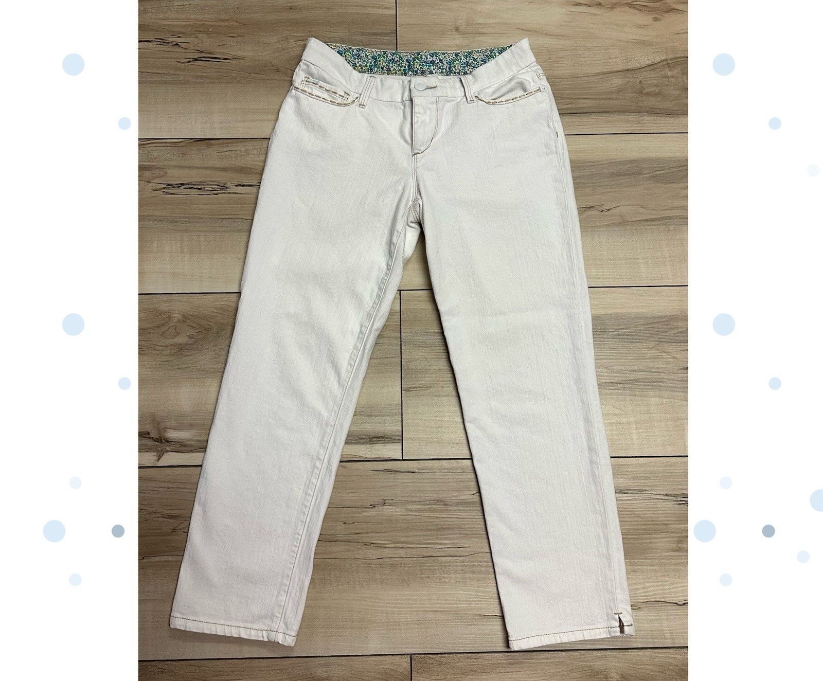 Joe's Jeans Women’s White cropped  stretch iJeans Size 26