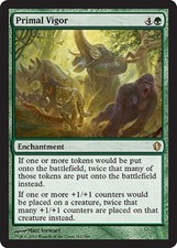 Primal Vigor - Light Play MTG Commander 2013 Edition