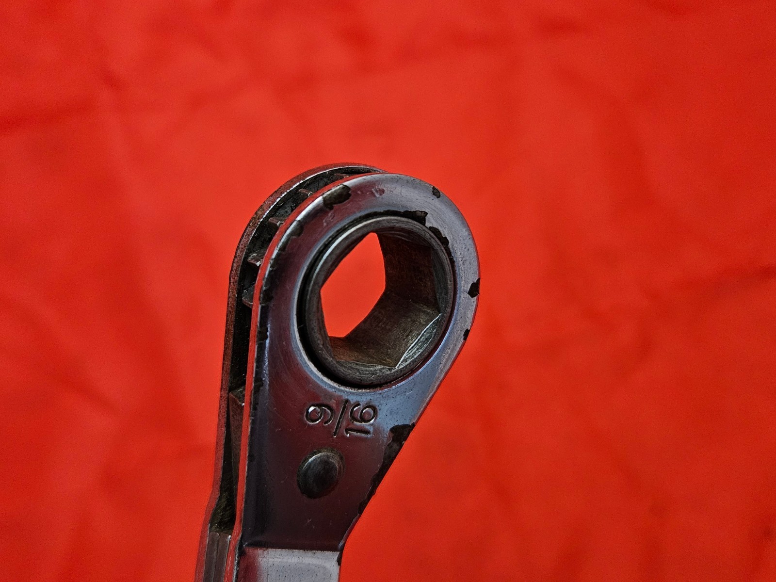 MAC ROW1618 1/2" X 9/16" 6 Point Offset Ratcheting Double Box End Wrench SAE S14