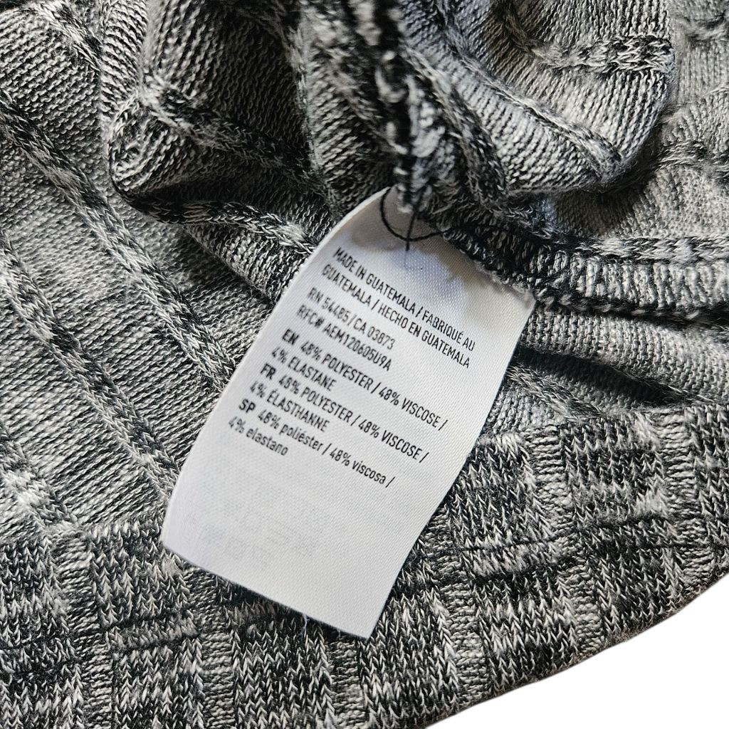 American Eagle Medium Gray Cold Shoulder Ribbed L… - image 4