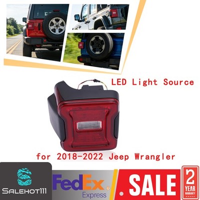 Left LED Tail Light Assembly for 2018-2022 Jeep Wrangler 68434890AB