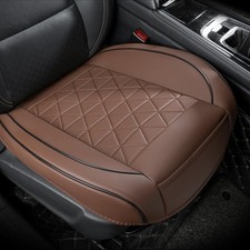 Leather Front Car Seat Cover - Bottom Car Seat Covers Fully Wrapped, Non-Slip...