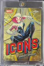 Marketplace image: Topps 2026 Chrome Marvel 1/1 Marvel Icons Ghost-Spider MI-07 Superfractor