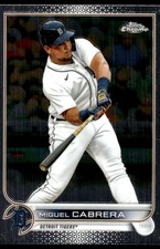 Miguel Cabrera 2022 Topps Chrome #96 Tigers MLB READ FREE SHIPPING AutographDen