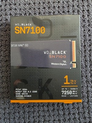 SanDisk - WD_BLACK SN7100 M.2 2280 1TB PCI-Express 4.0 x4 TLC 3D NAND Internal