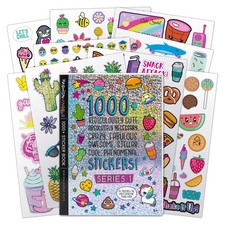 Fashion Angels 1000 Ridiculously Cute Stickers for Kids - Fun Craft Stickers...