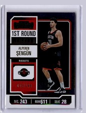 Alperen Sengun 2023 Panini Contenders 1st Round Ticket 025/149