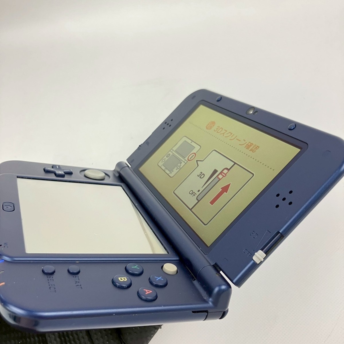 TOP IPS Nintendo new 3DS LL XL Metallic Blue Console Region