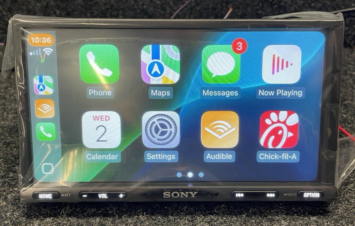 Sony XAV-AX3200 Digital Media Receiver (No CD) Apple CarPlay Android Auto BT
