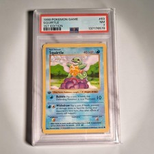 squirtle first edition card Squirtle 1st ED 063/102 main image 0