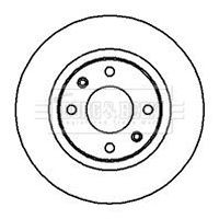2x Brake Discs Pair Vented fits CITROEN DS3 THP, VTi Front 1.2 1.4 1.6 1.6D Set - Image 20