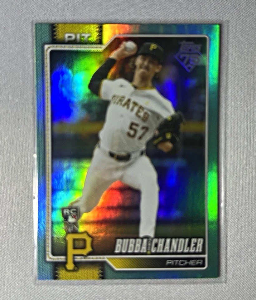 Bubba Chandler Rookie Aqua Refractor
