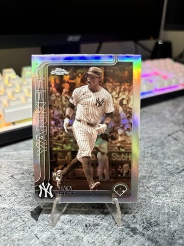 2025 Topps Chrome - Ben Rice #139 Sepia Refractor (RC)