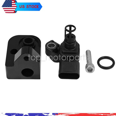 #ad #ad Fits Chevrolet Intake Air Pressure and Temperature Sensor amp; Black Spacer Kit $34.57