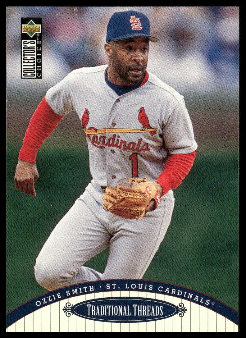 Ozzie Smith 1996 Collector's Choice #104 St. Louis Cardinals
