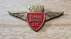 British Airways JJC Junior Jet Club Badge. Vintage -3 SW210