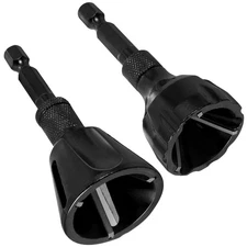 2×Deburring External Chamfer Tool For Steel/Copper/Fberglass/Wood/Brass/Plastic.