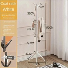 Coat Rack Stand Free Standing Tree Clothes Hanger Hat Coat Rack 8 Hooks