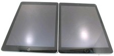 Lot 2 Apple iPad 5th Generation A1823 9.7" Wi-Fi 128GB - Cracked Digitizer