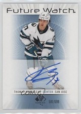 2022 SP Authentic 2012-13 Retro Future Watch 581/699 Thomas Bordeleau Auto 12v1