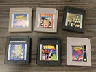 Five Game Nintendo Gameboy bundle Spiderman Home Alone Tetris DX Rugrats Space