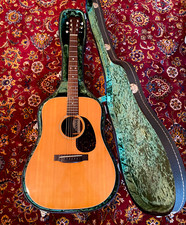 Vintage 1981 Tokai Cat's Eyes Ce-700s Acoustic Guitar Martin D-21 D-28 D-18 K&k