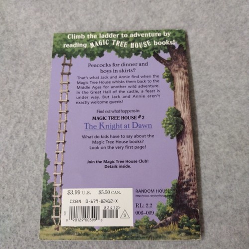Magic Tree House The Knight at Dawn Paperback Book #2 Chapter RL 2.2 Homeschool - Picture 10 of 13