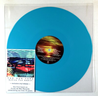 Schizo Fun Addict - The Sun Yard (Limited 10th Anniversary Blue Vinyl LP) New 