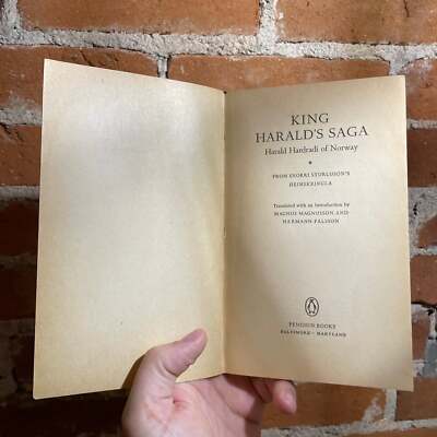 King Harald's Saga - Harald Hardradi of Norway - 1966 Penguin