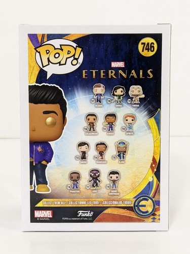 New Funko Eternals Kingo 746 Marvel Collector Corps with cardboard sorter - Picture 4 of 6