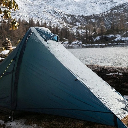 Single Person Tent 1 Man One Person A Tunnel Portable Lightweight Backpacking - Picture 19 of 20