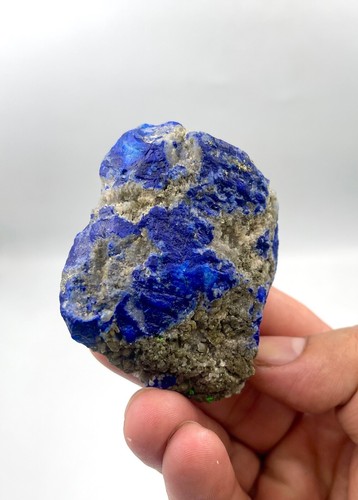 115.50gram natural Blue Lapis lazurite with feldspar from Badakhshan Afghanistan - Picture 9 of 9