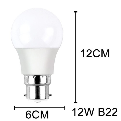 6X10X Globe Lamp 7W9W12W15W18W LED Bulb E27 B22 Cool/Warm White Energy Saving - Picture 9 of 22