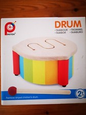 Pintoy 13572 Trommel Drum aus Holz