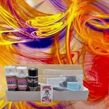 Hydro Dipping Kit- Feather Paint Film, Activator, Paints