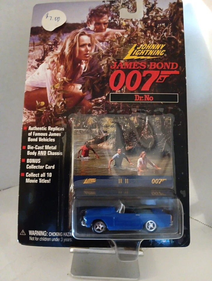 Johnny Lightning James Bond 007 "Dr. No" Escala 1/64 Die Cast Réplica '62 Sunbeam Foto 4 de 4