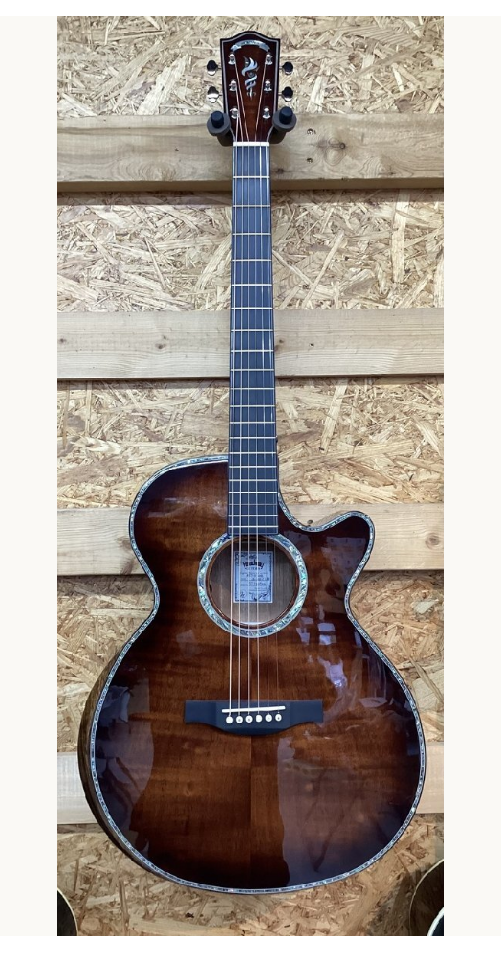Acoustic Guitar Headway HSJ-5130SE/A-FMH-C LBB Sunburst | eBay