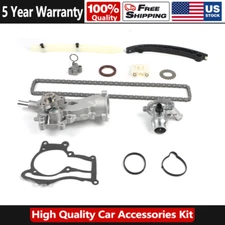 Engine Timing Chain Kit Water Pump for 11-15 Chevrolet Sonic Cruze Buick 1.4L L4