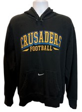 Nike Crusaders Football Hoodie Sweatshirt Men's Size XL