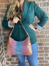 NWT Brahmin Esme Multi Stellaris Embossed Metallic Shoulder Bag
