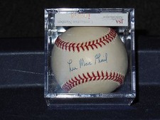 Lee Mac Phail  Autographed MLB Baseball JSA Authenticated