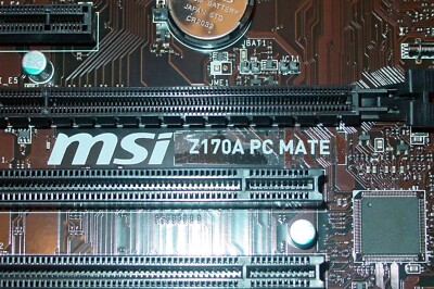 i5-6600K CPU MSI Z170A PC MATE Motherboard Socket 1151 Cooler Master Heat  Sink