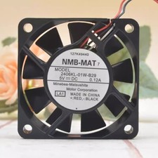 NMB 2406KL-01W-B29 DC5V 0.12A 6015 6CM 3-Wire Silent Fan