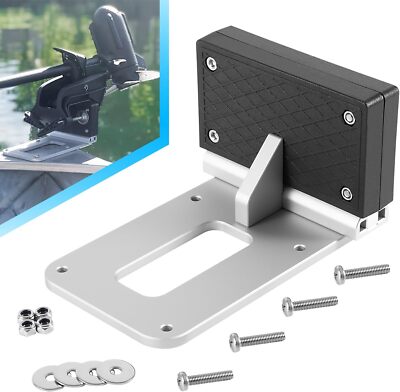 Universal Transom Trolling Motor Mount for Kayak and Any Boat with Flat Stern